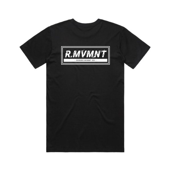 Mens R.MVMNT Boxed Up Tee (Black)