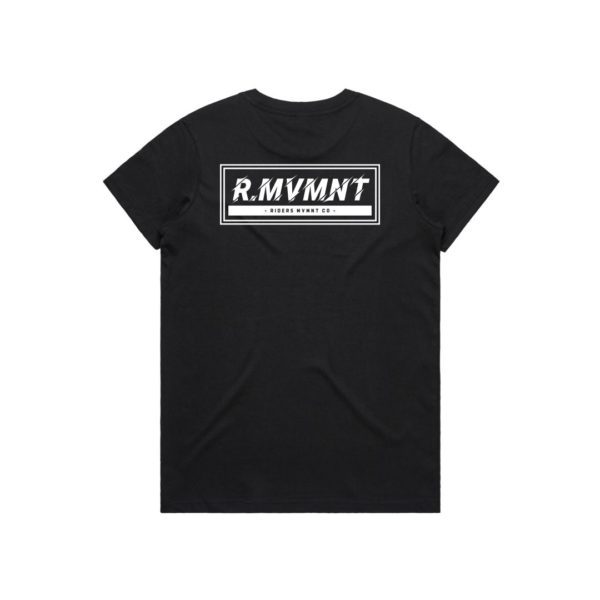 Womens Boxed Up Tee (Black)