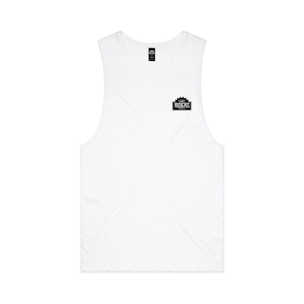 Mens O.G Logo Muscle Tank (WHITE) - Image 2