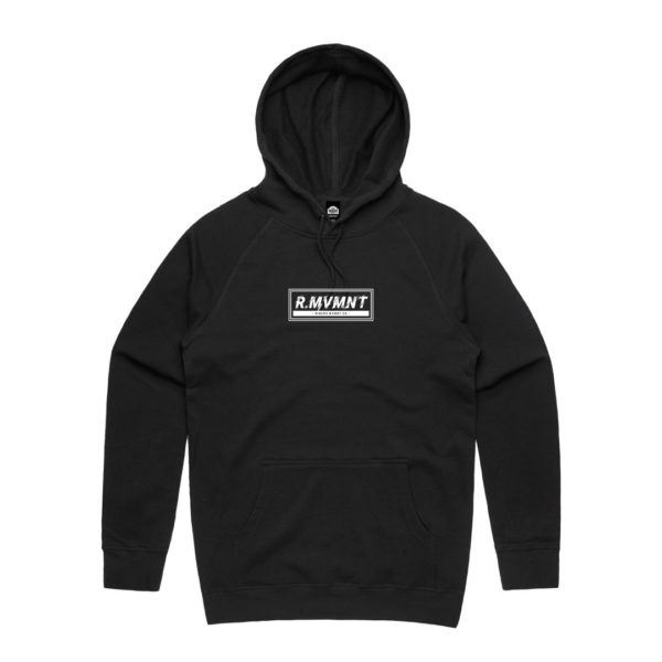 Womens Boxed Up Hoodie (BLACK) - Image 2