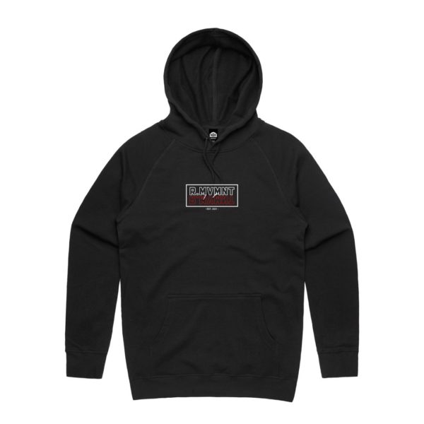 Mens Reflection Hoodie (BLACK) - Image 2